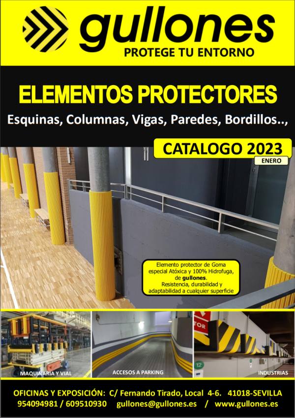 Nuevo Catálogo Gullones de elementos de protección 2023